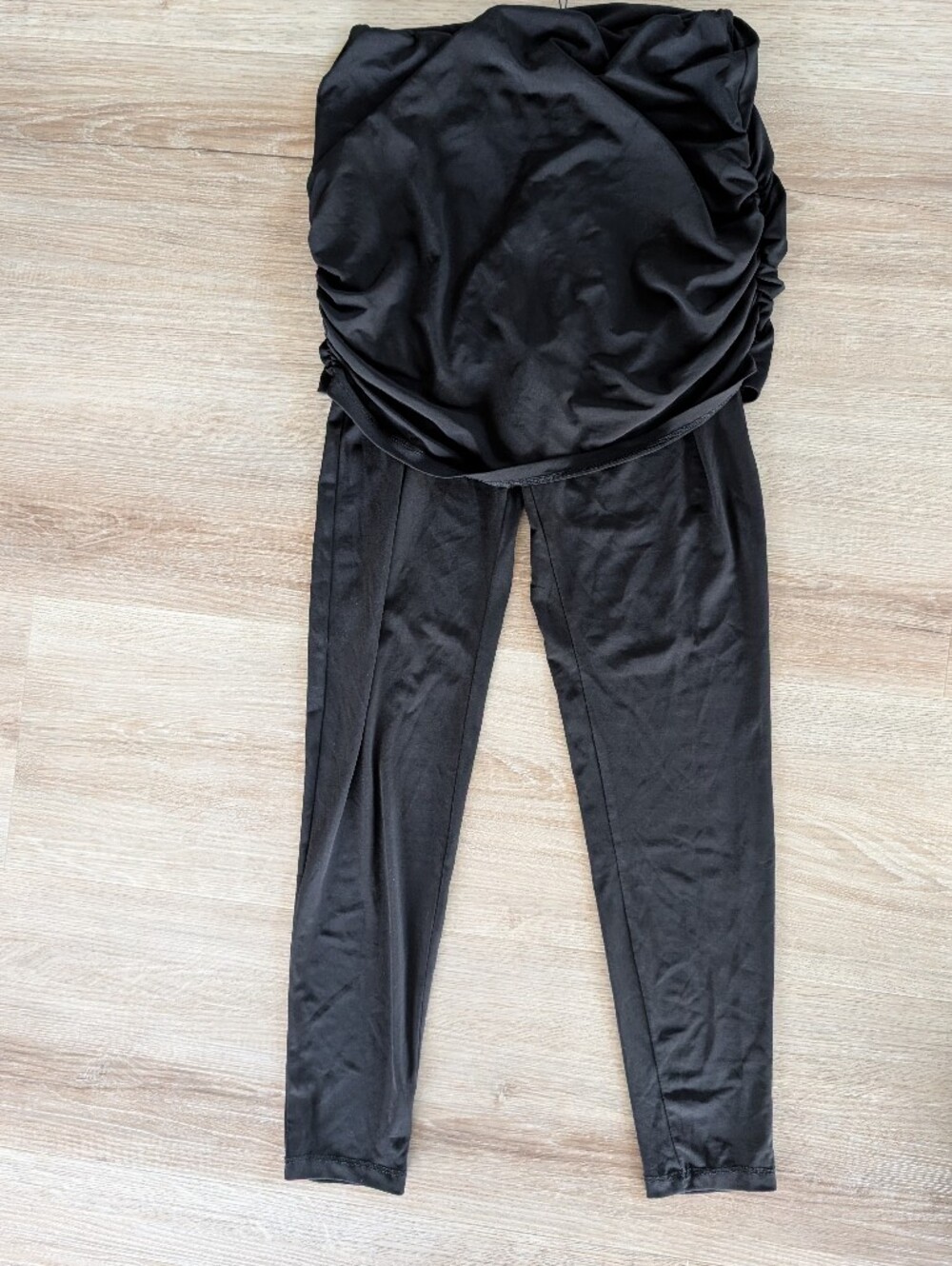 Zara Black Skinny Skirt Pants SMALL